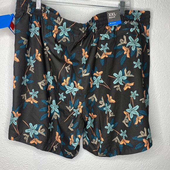 Columbia, NWT, men's XXL, Summertide Stretch printed shorts w/omni-shield/shade. - Picture 3 of 10
